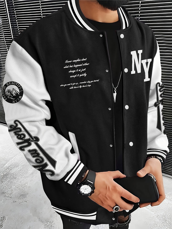 Jackson | Men's Casual Varsity Hoodie Jacket