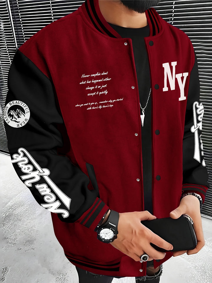 Jackson | Men's Casual Varsity Hoodie Jacket