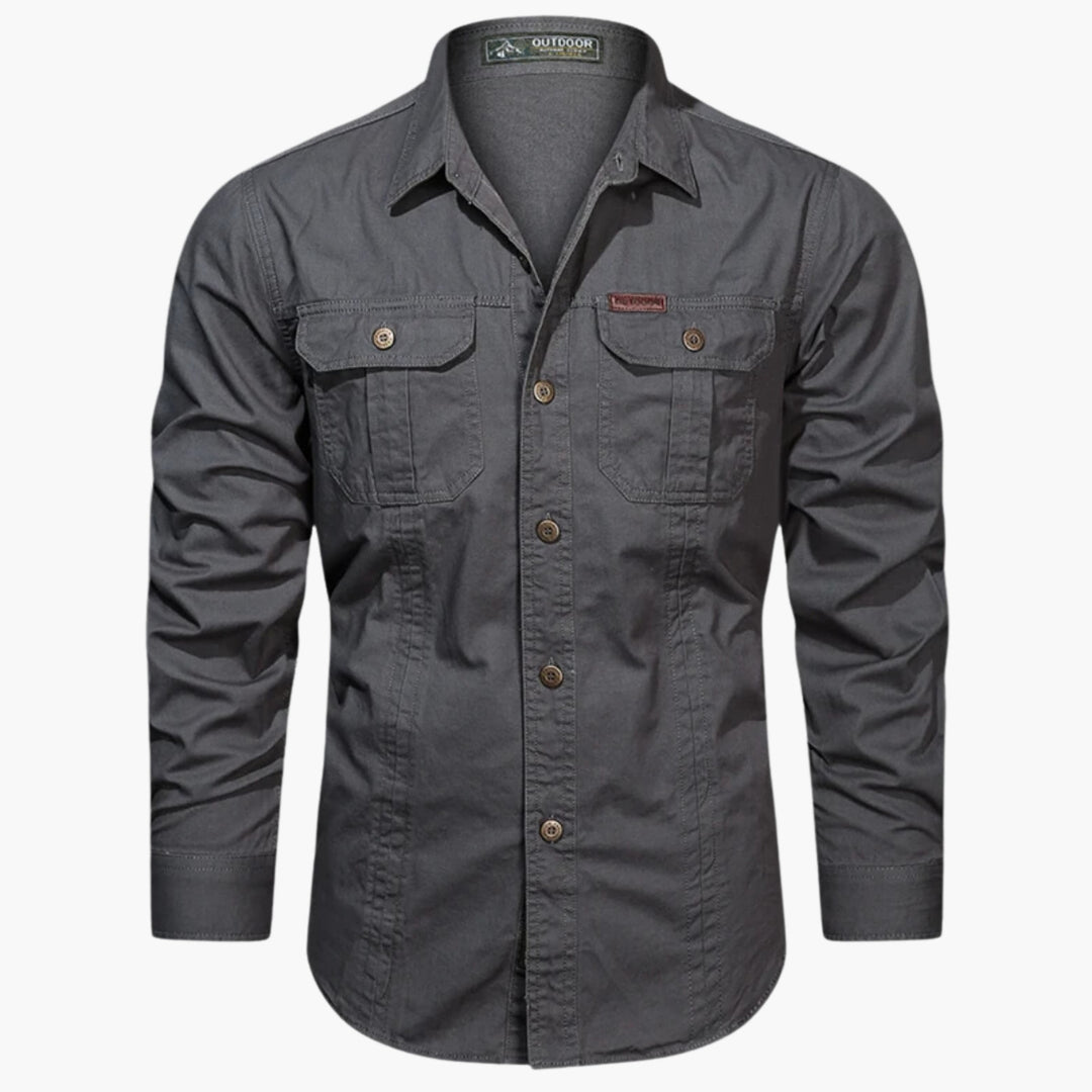 Lester | Classic Outdoor Long-Sleeve Shirt for Men