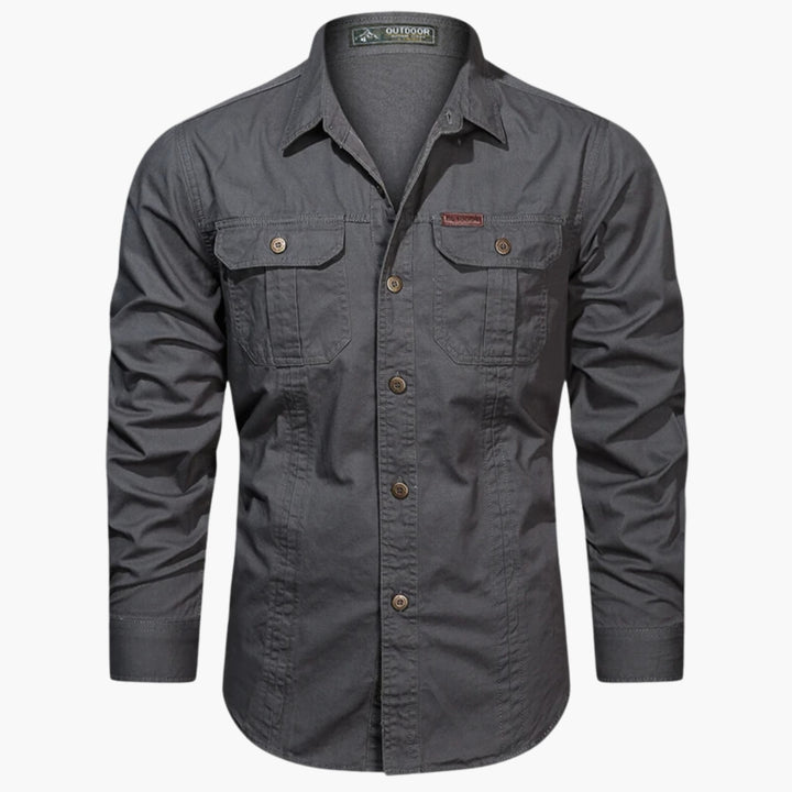 Lester | Classic Outdoor Long-Sleeve Shirt for Men