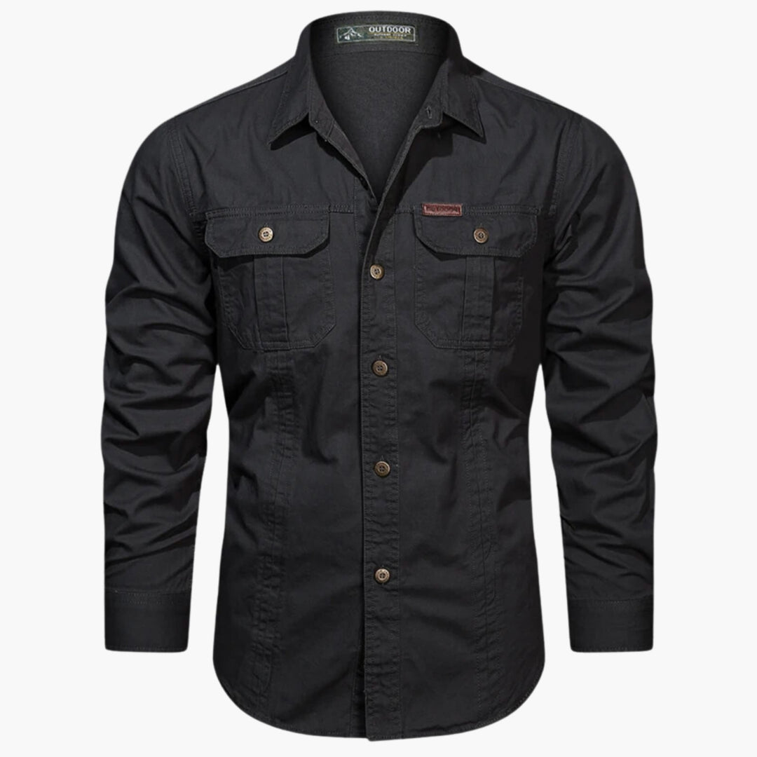 Lester | Classic Outdoor Long-Sleeve Shirt for Men