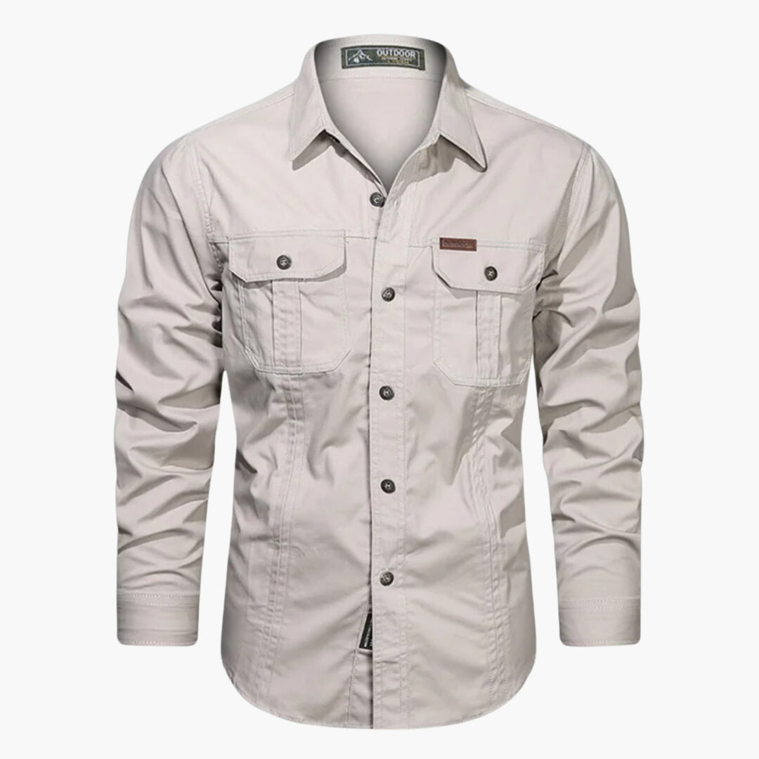 Lester | Classic Outdoor Long-Sleeve Shirt for Men