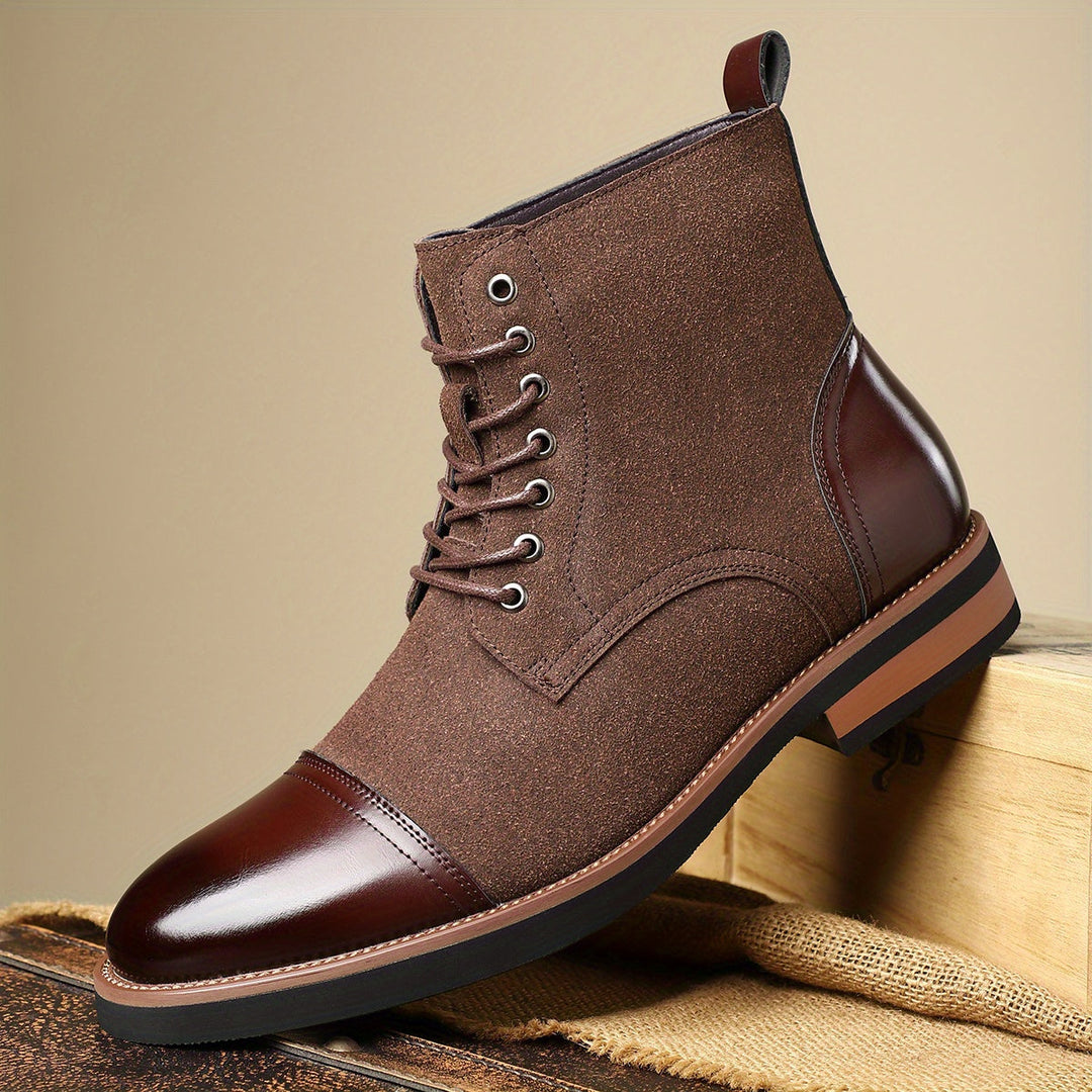 LUXE | MEN'S LEATHER BOOTS | COMFORT