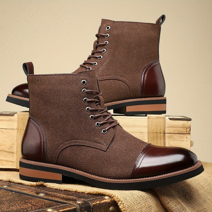 LUXE | MEN'S LEATHER BOOTS | COMFORT