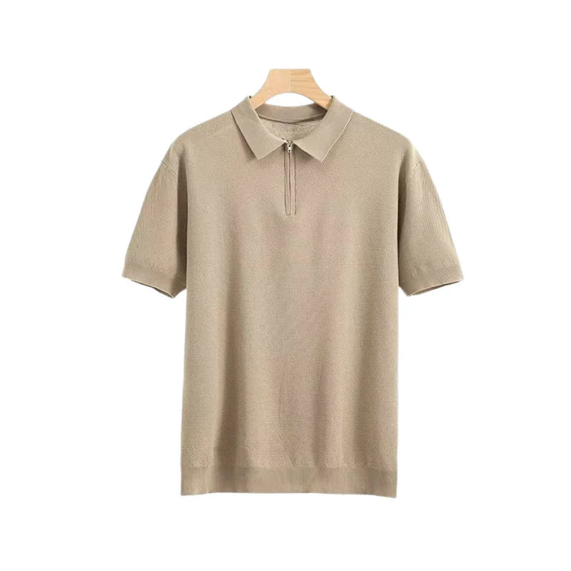 Edward | Men’s Zip Up Polo