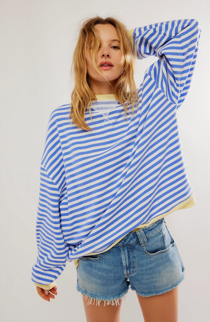 Analiza | Women's Striped Relaxed Fit Sweater