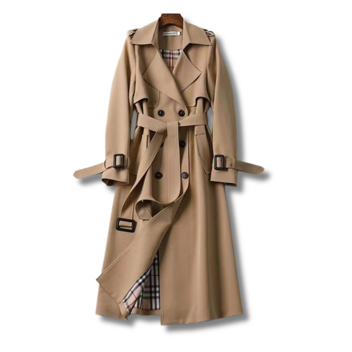 Menda | Women's Elegant Long Trench Coat