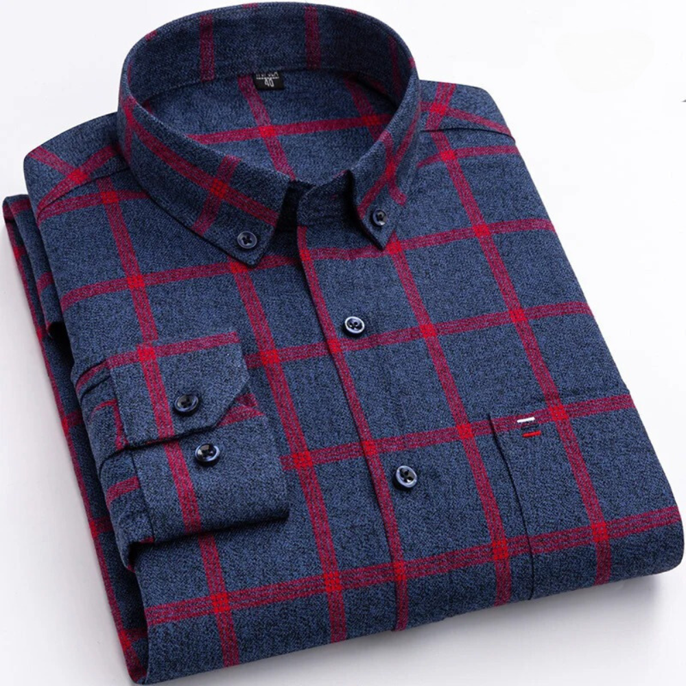 Orion | Men's Checkered Button-Up Shirt