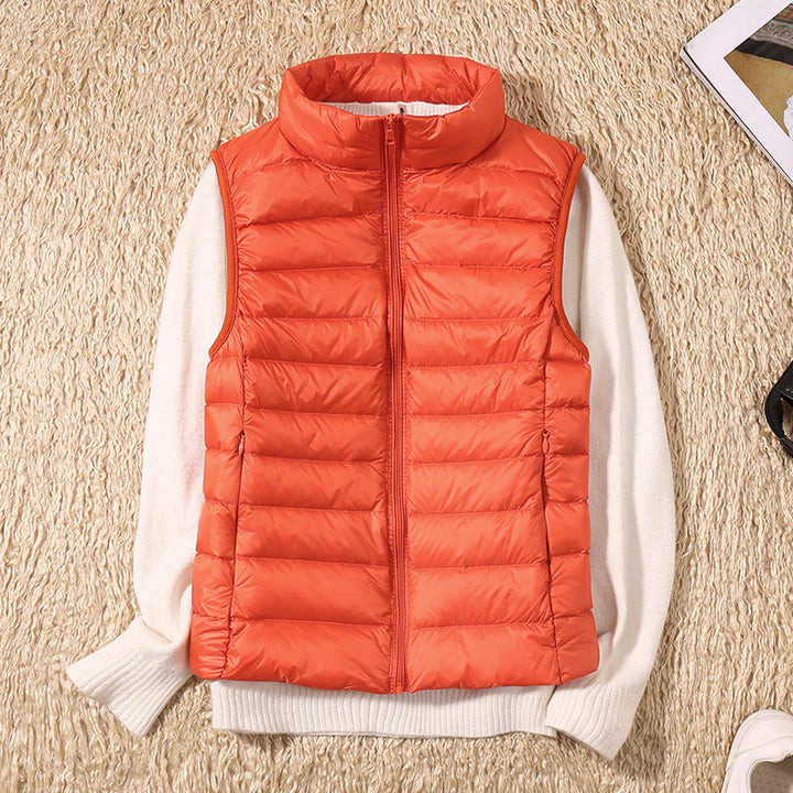 Daphne | Slim Vest Duck Down Jacket