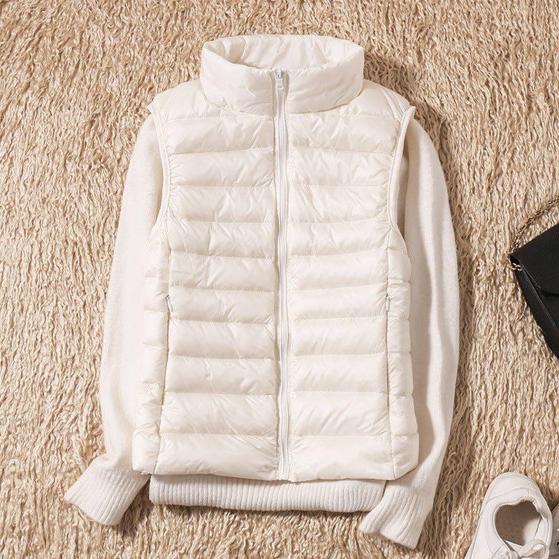 Daphne | Slim Vest Duck Down Jacket