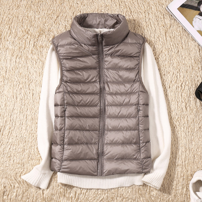 Daphne | Slim Vest Duck Down Jacket