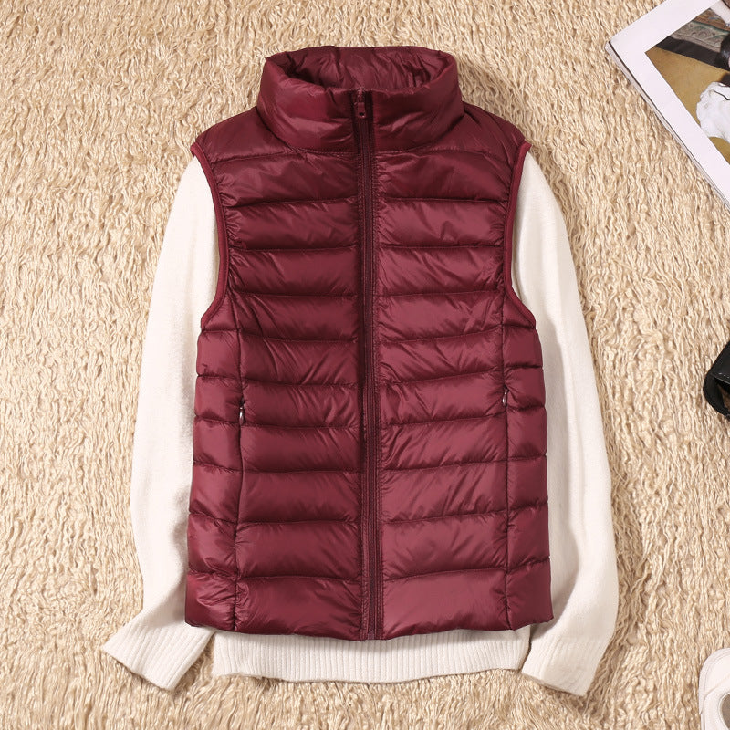 Daphne | Slim Vest Duck Down Jacket