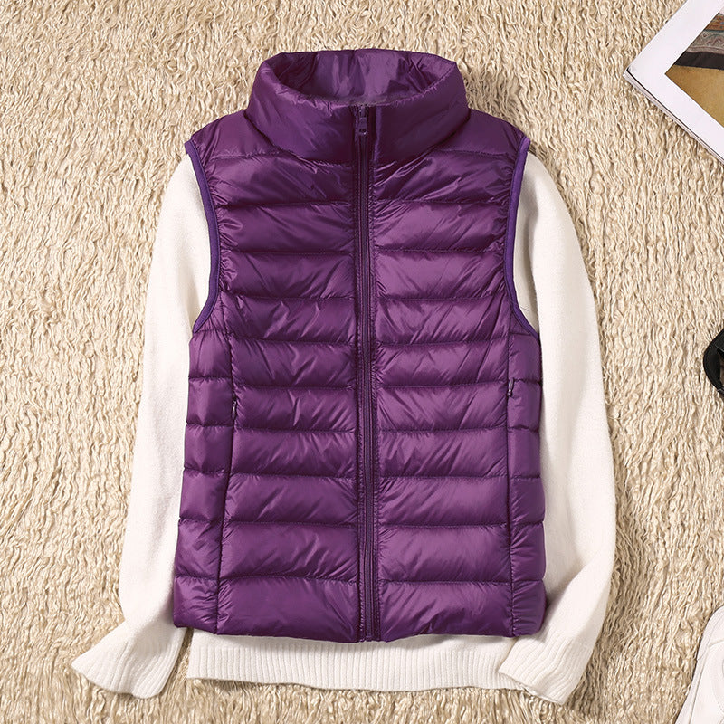 Daphne | Slim Vest Duck Down Jacket