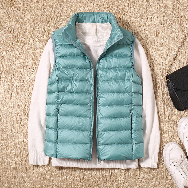 Daphne | Slim Vest Duck Down Jacket