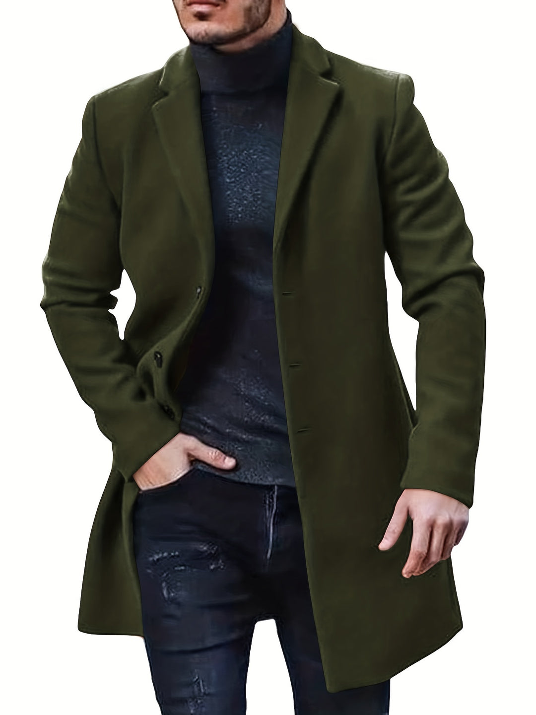 Elias | Men's Classic Overcoat