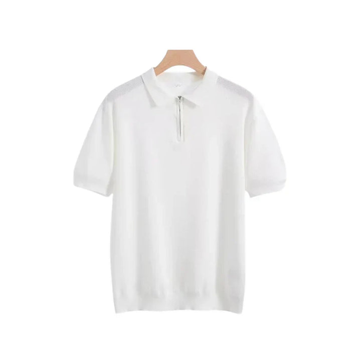 Edward | Men’s Zip Up Polo