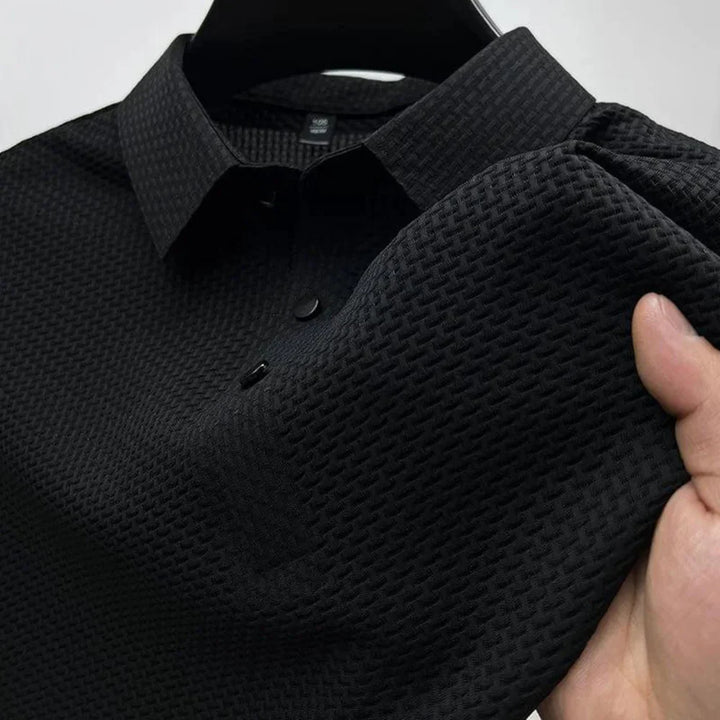 Logan | Men's Textured Polo Shirt