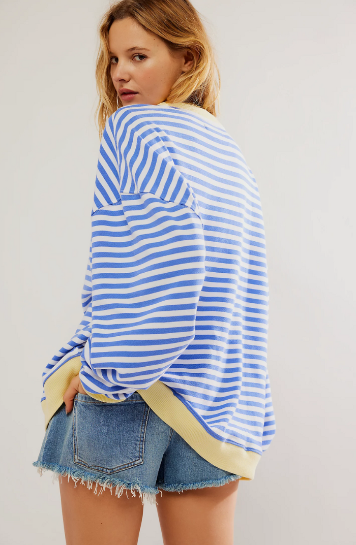 Analiza | Women's Striped Relaxed Fit Sweater