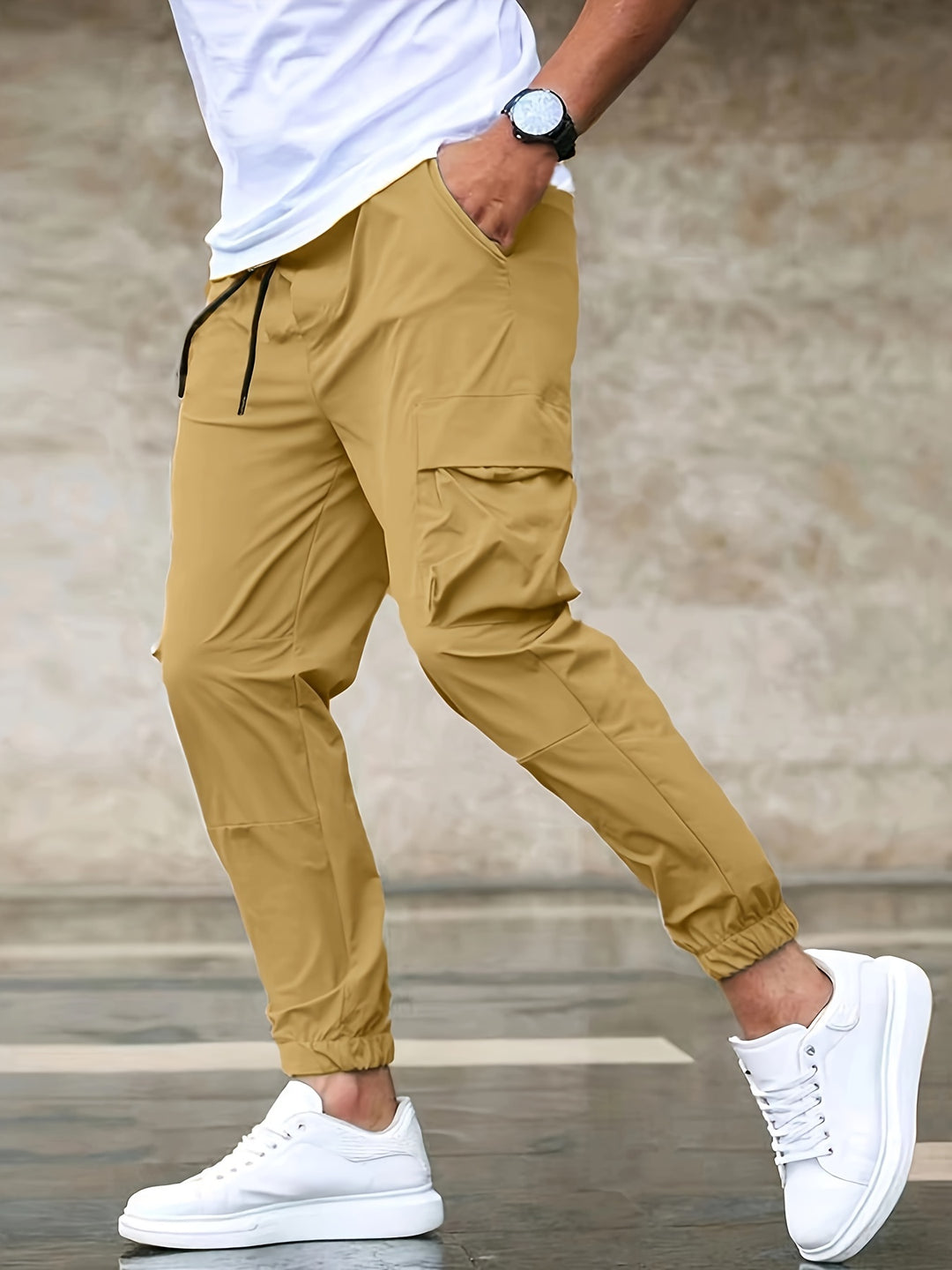 Mathew | Men's Lightweight Cargo Joggers