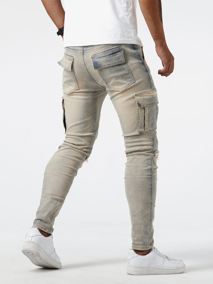 Percy | Slim Fit Cargo Jeans