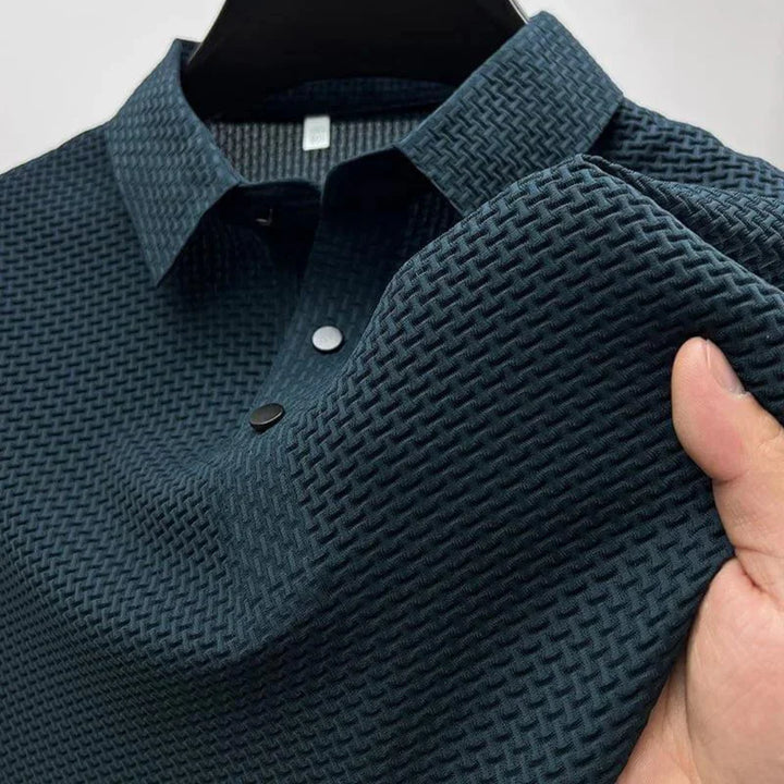 Logan | Men's Textured Polo Shirt