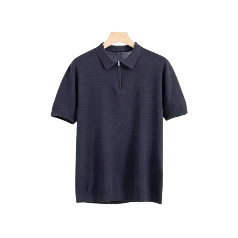 Edward | Men’s Zip Up Polo