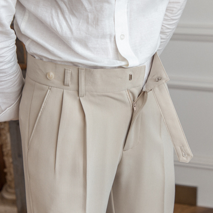 Dominic | Men's Casual High-Waist Pants