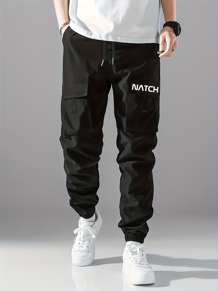 Marcus | Men's Casual Cargo Joggers | Adjustable Fit