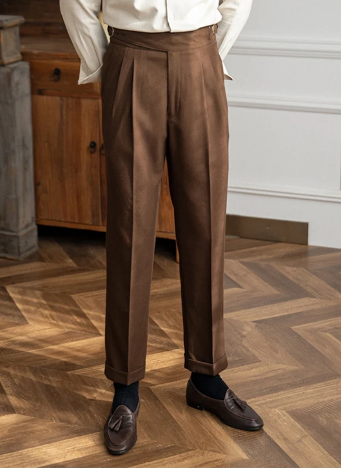 Franklin | Mid-High Waist Business Trousers