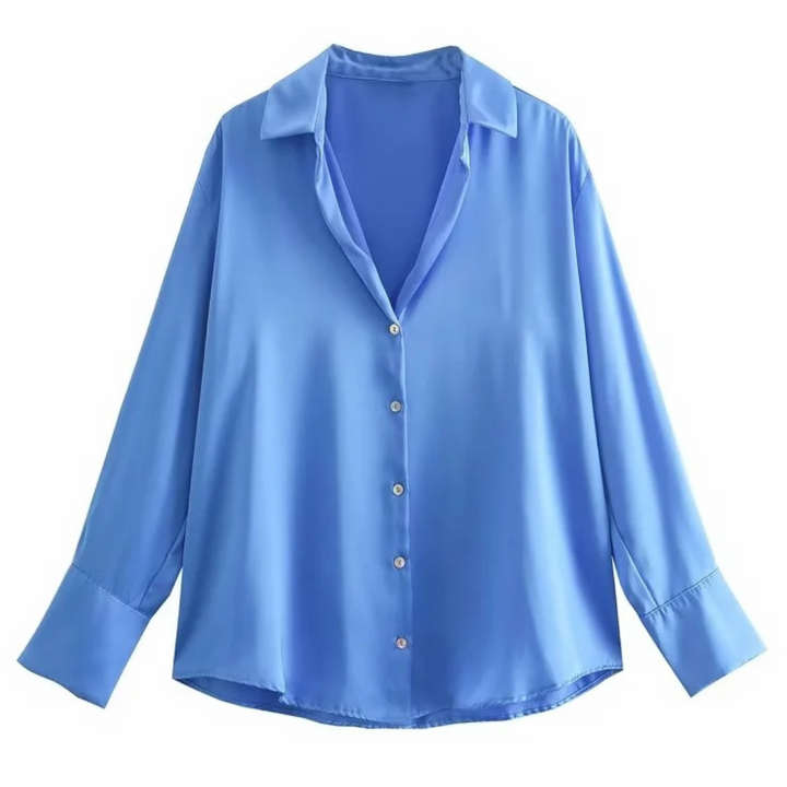 Emma | Women's Casual Oversized Button-Up Shirt