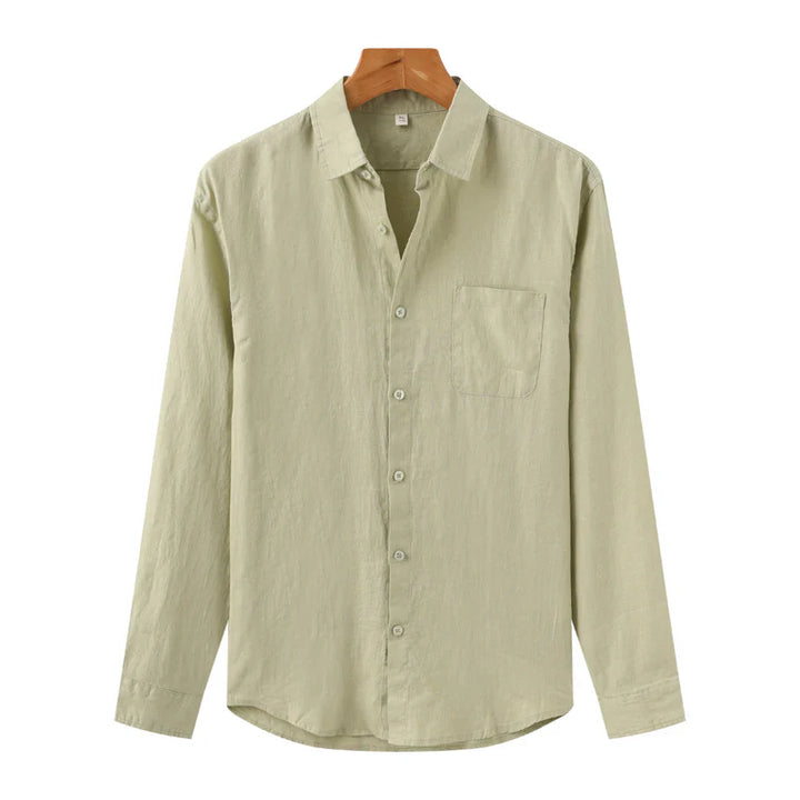 Liam | Men's Long-Sleeve Button-Up Shirt