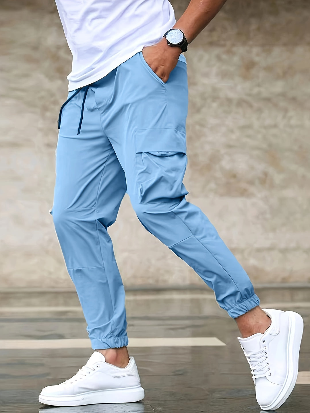 Mathew | Men's Lightweight Cargo Joggers