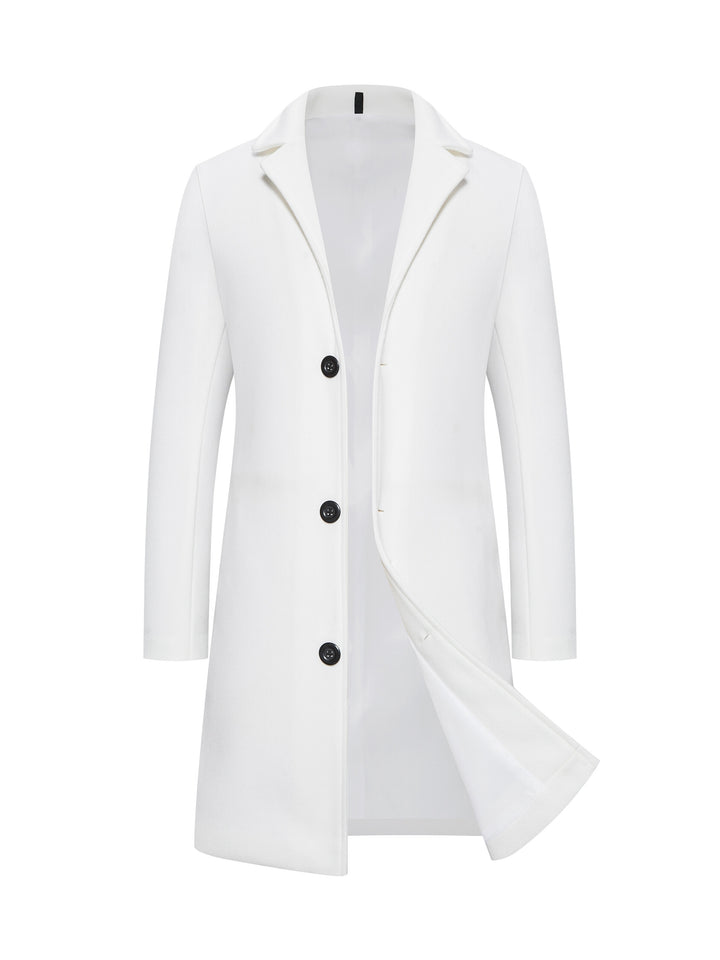 Terrence | Men's Single Breasted Trench Coat Jacket