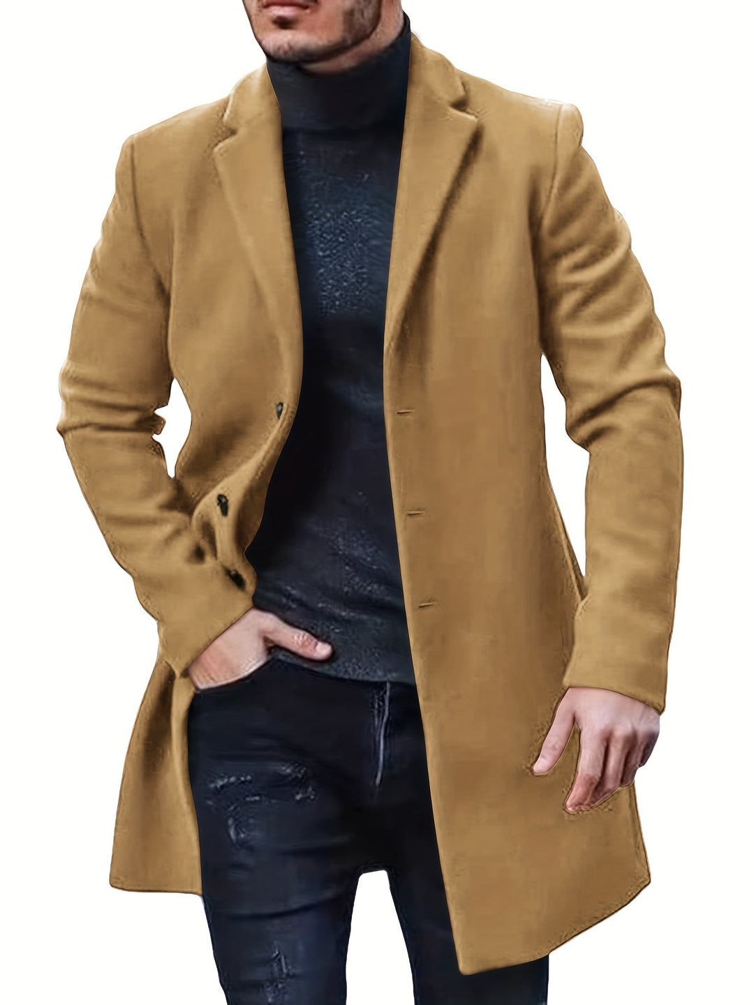 Elias | Men's Classic Overcoat