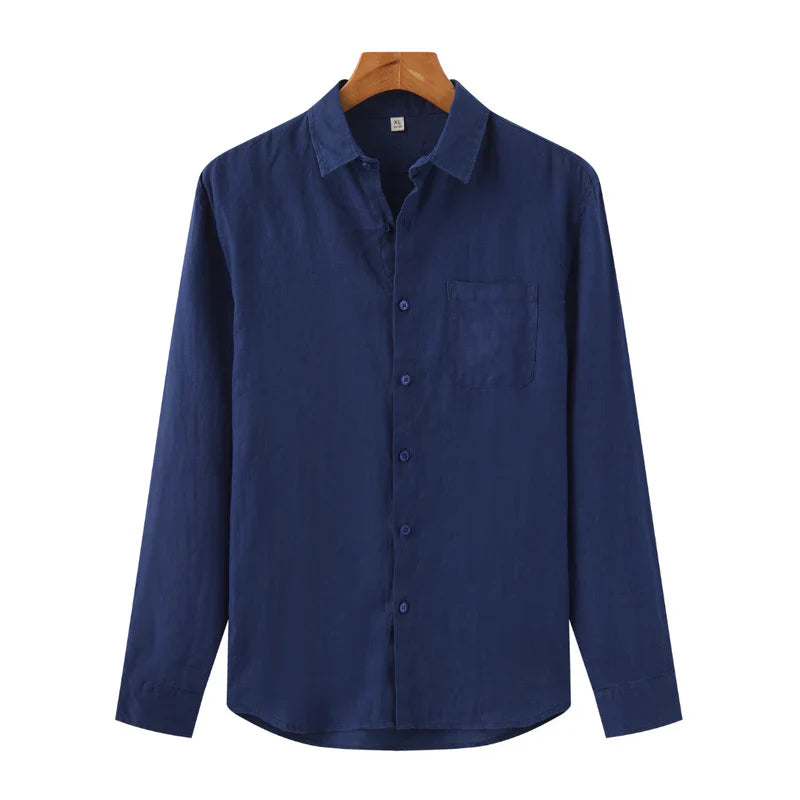 Liam | Men's Long-Sleeve Button-Up Shirt