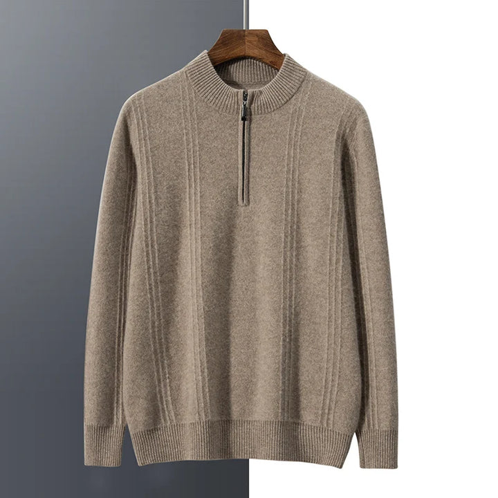 Migz | Men's Classic Half-Zip Knit Sweater