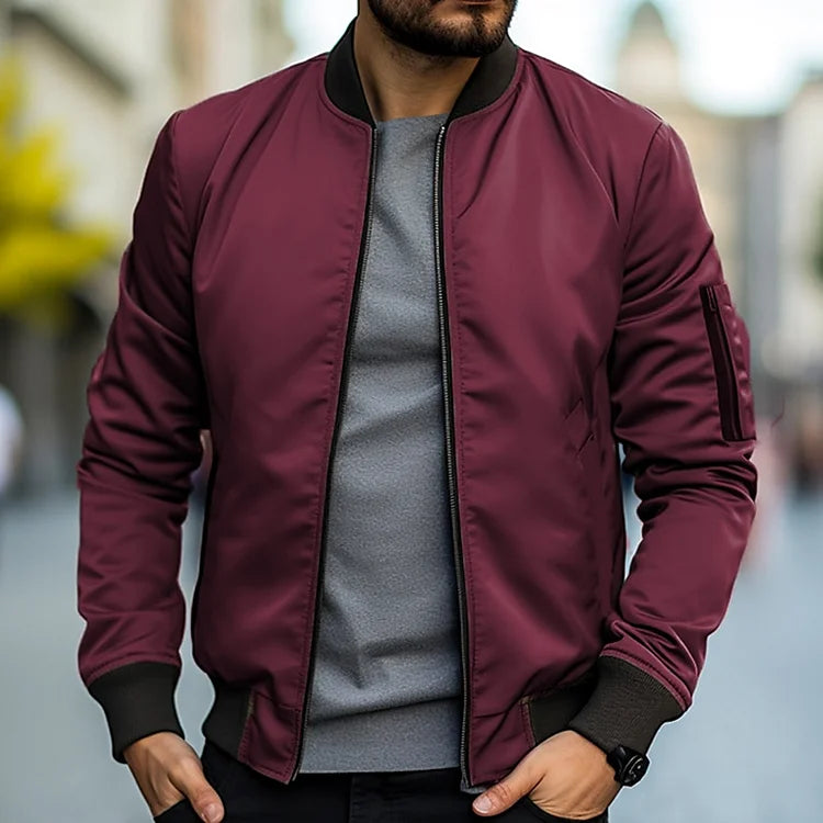 Lorenzo | Men's Classic Bomber Jacket