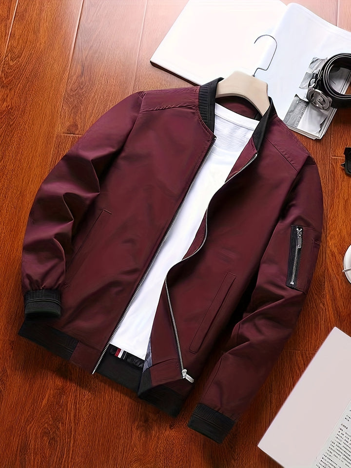 Jeff | Men's Casual Bomber Jacket