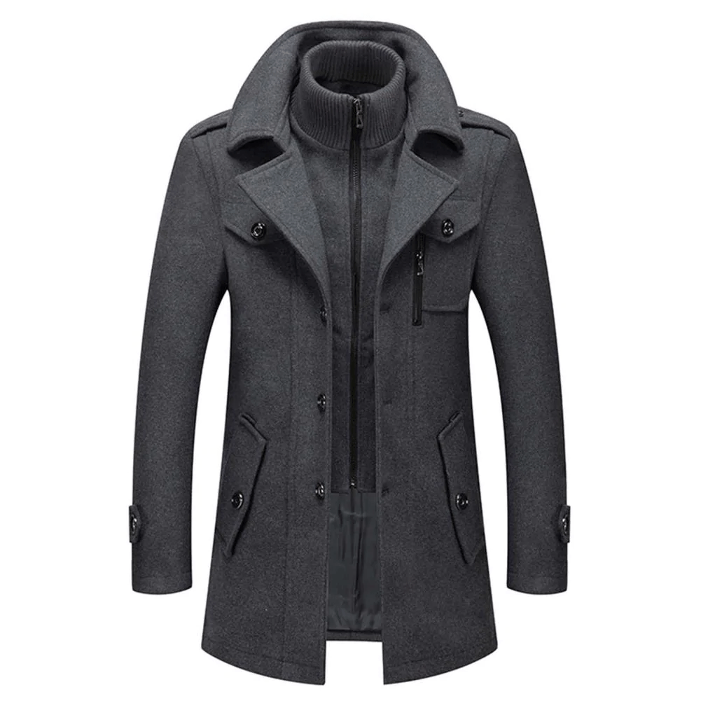 Hunter | Men's Double Layer Military-Inspired Jacket