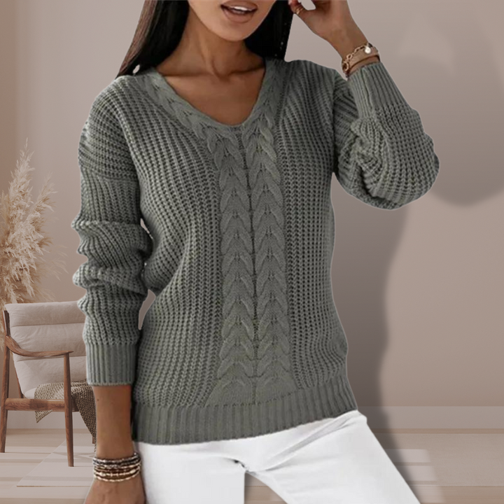 Hannah | Women's Slim Knitted Sweater