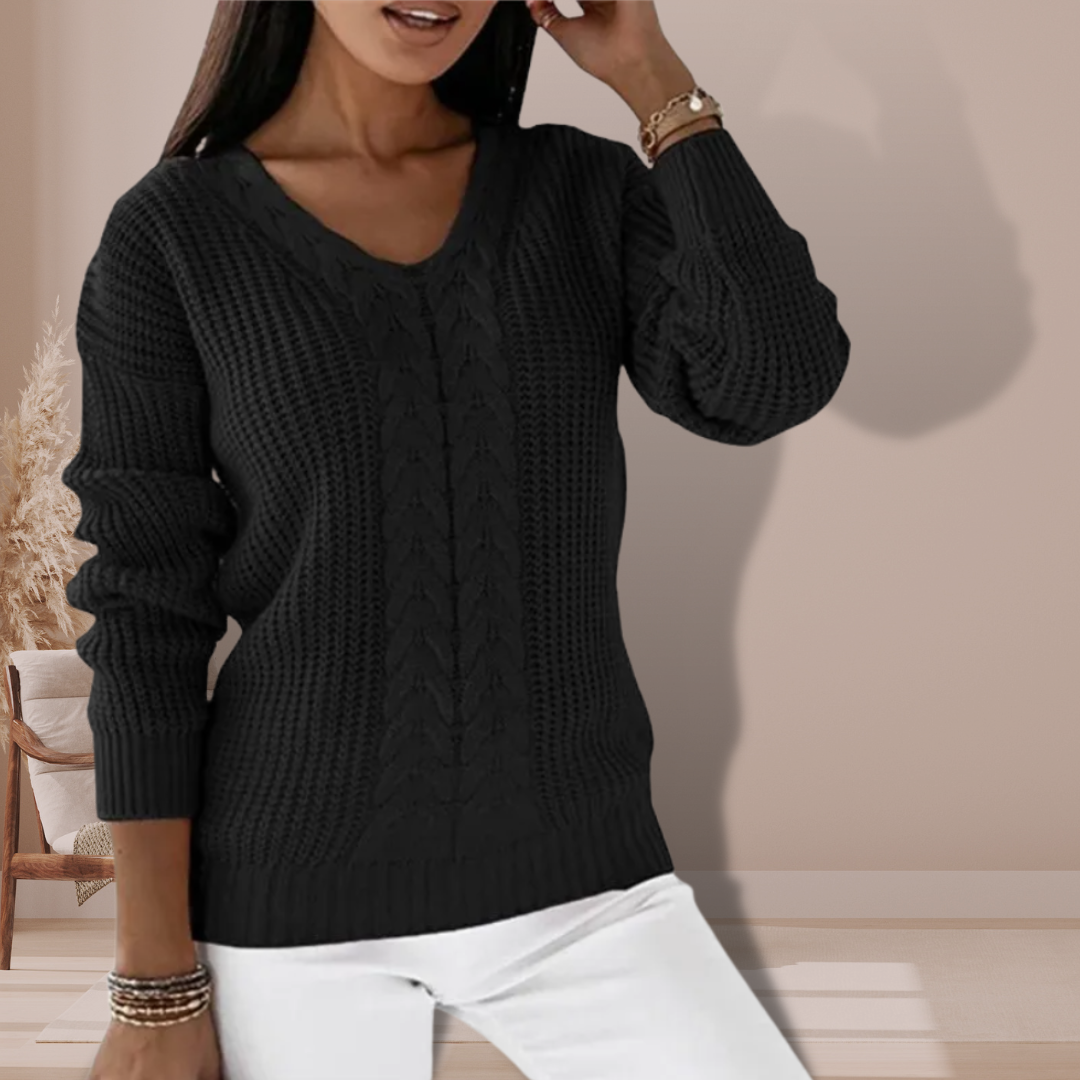 Hannah | Women's Slim Knitted Sweater