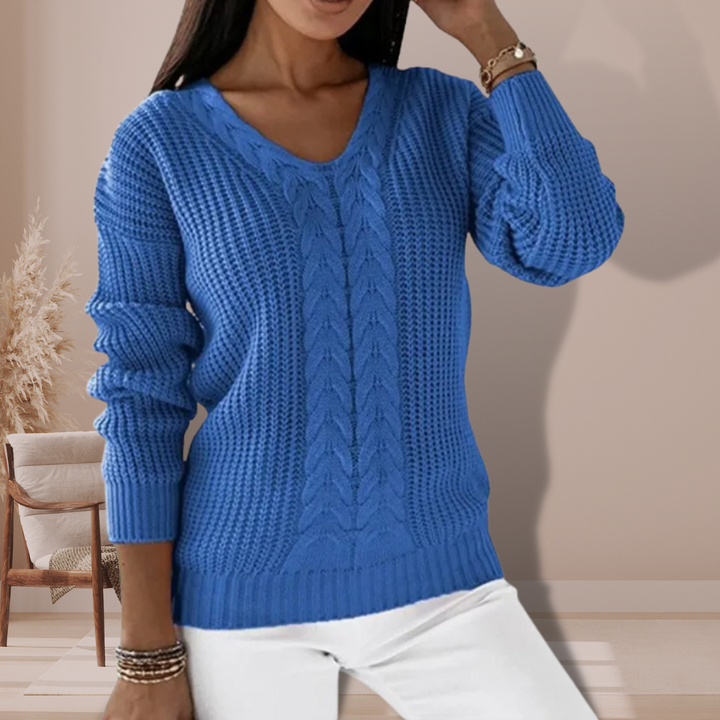 Hannah | Women's Slim Knitted Sweater