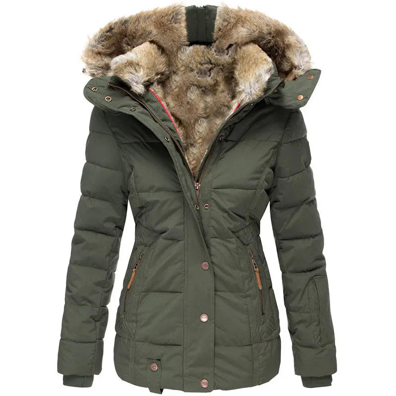 Leonie | Women's Fur-Lined Hooded Winter Jacket