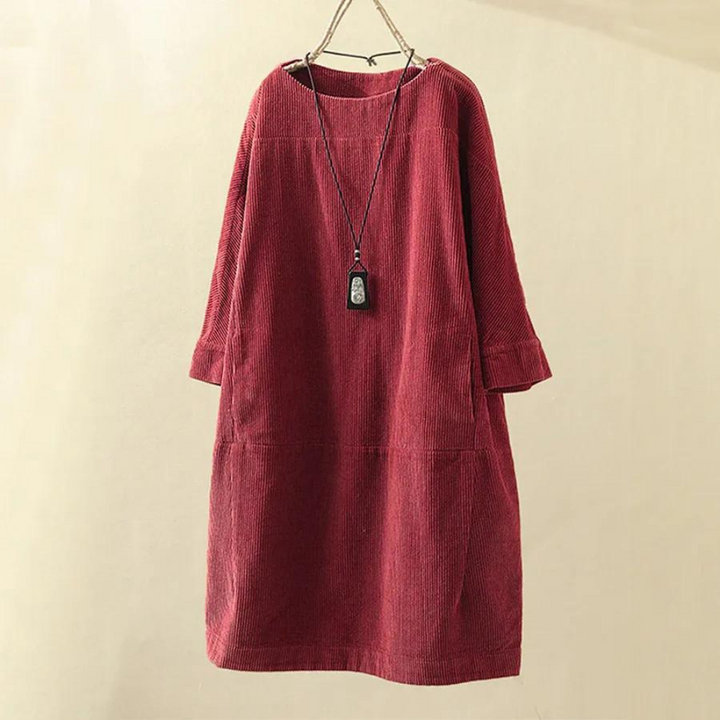 Maera | Women's Casual Loose Corduroy Dress