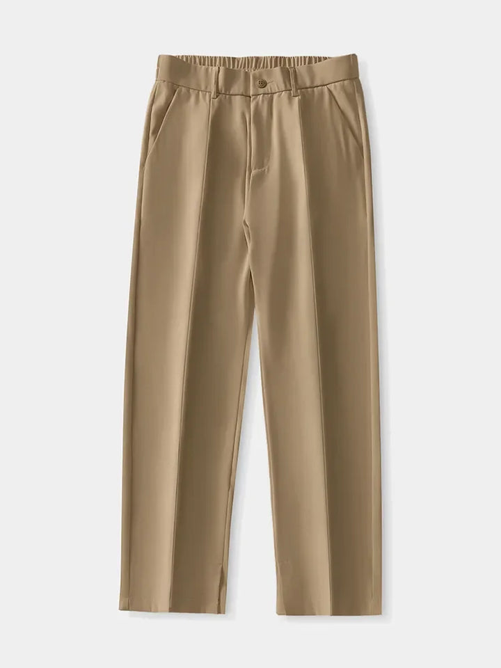 Landon | Men's Relaxed-Fit Split Hem Trousers