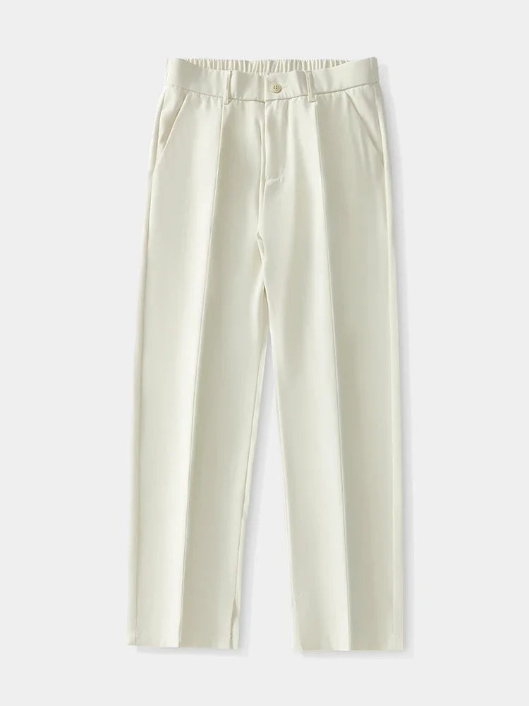 Landon | Men's Relaxed-Fit Split Hem Trousers