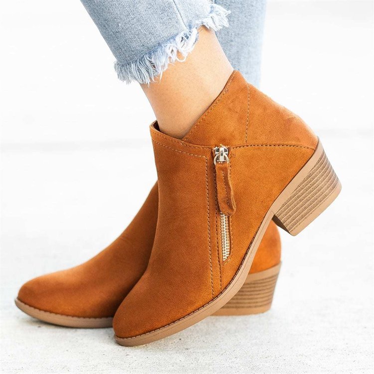 Flora | Women's Orthopedic Suede Boots