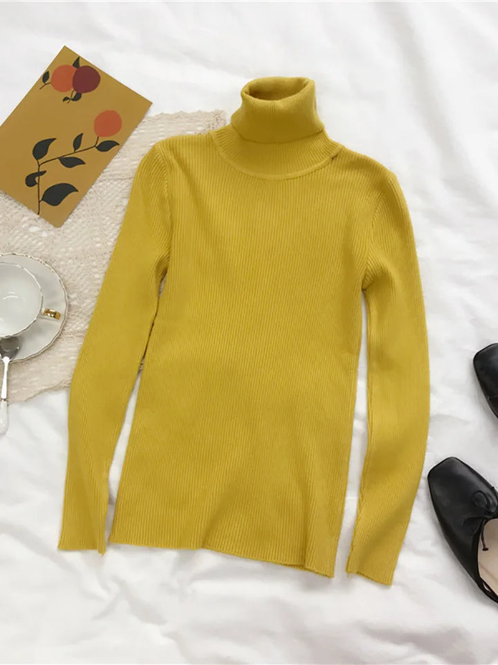 Lila | Women's Knitted Turtleneck Sweater