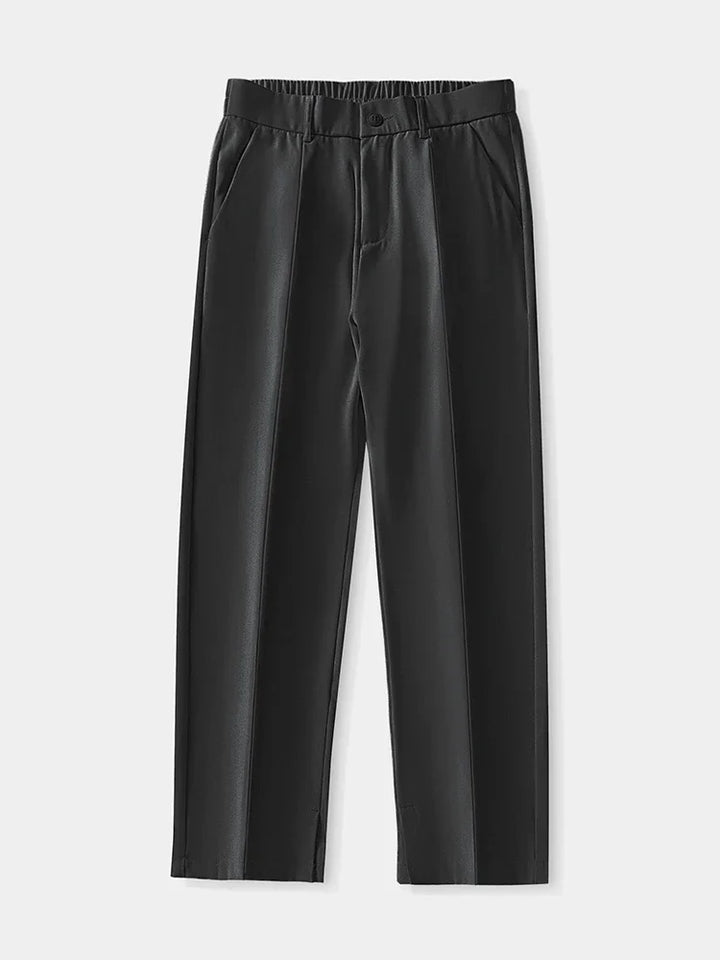 Landon | Men's Relaxed-Fit Split Hem Trousers