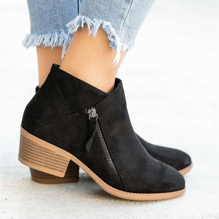 Flora | Women's Orthopedic Suede Boots